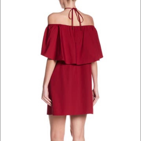 Alice + Olive Jada caped shift dress - Picture 2 of 5